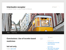 Tablet Screenshot of interleukinreceptor.com